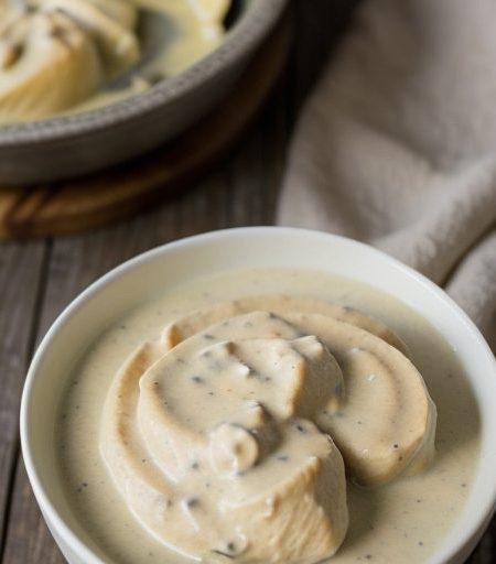 Cream Sauce for Chicken Divan recipe image