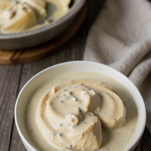 Cream Sauce for Chicken Divan recipe image