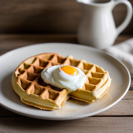 Cream Waffles recipe image