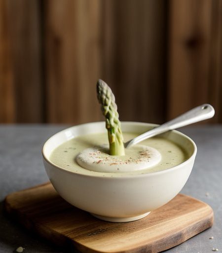 Cream of Asparagus Soup recipe image