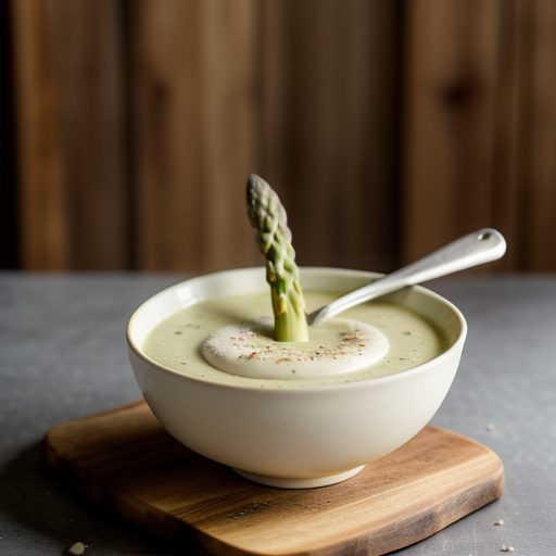 Cream of Asparagus Soup recipe image