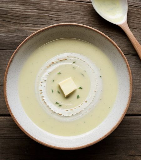 Cream of Brie & Leek Soup recipe image