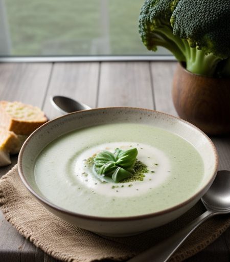 Cream of Broccoli Soup recipe image