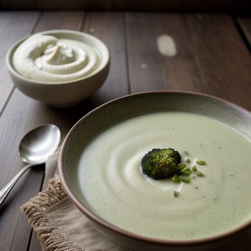 Cream of Broccoli Soup recipe image