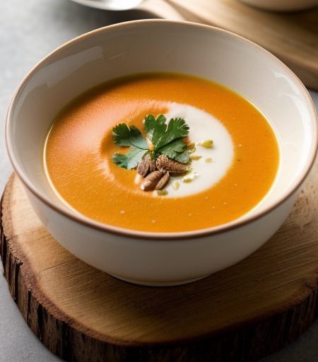 Cream of Carrot & Ginger Soup recipe image