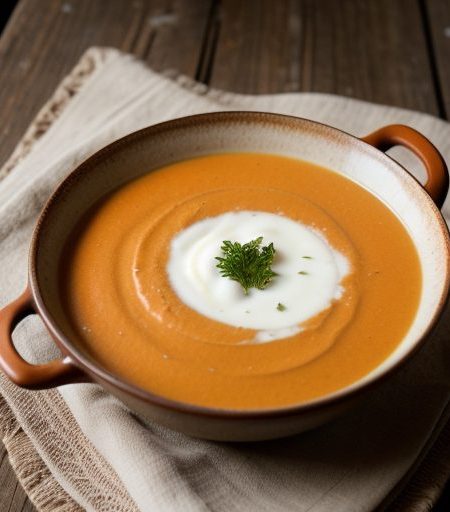 Cream of Carrot Soup recipe image
