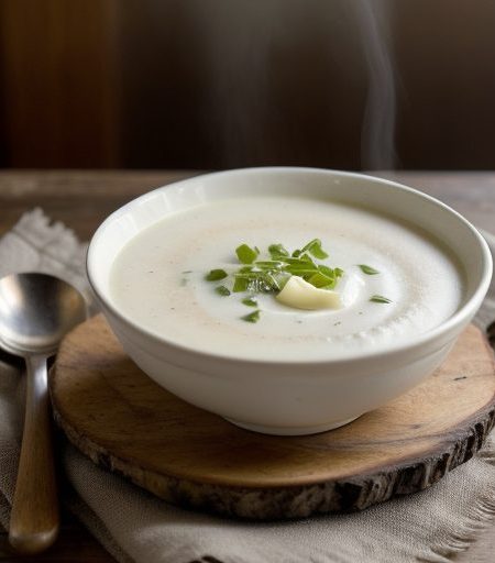 Cream of Celery Root Soup recipe image