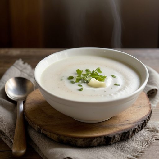 Cream of Celery Root Soup recipe image