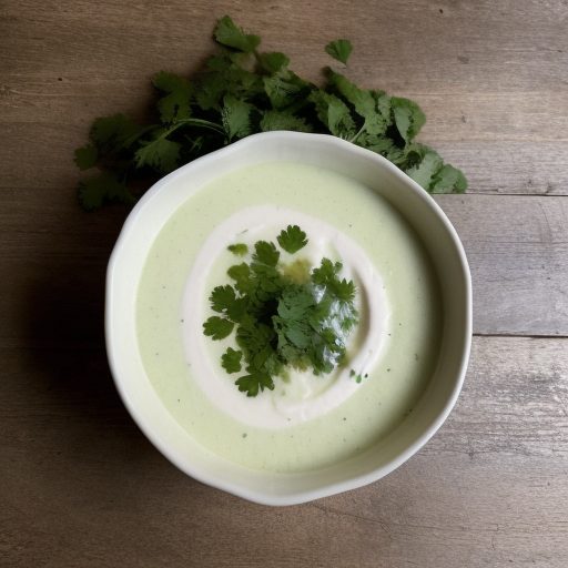Cream of Cilantro Soup recipe image