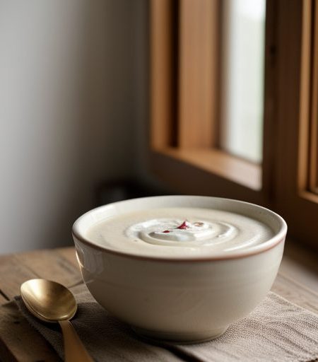 Cream of Eddo Soup recipe image
