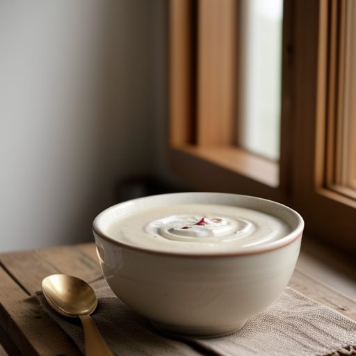 Cream of Eddo Soup recipe image