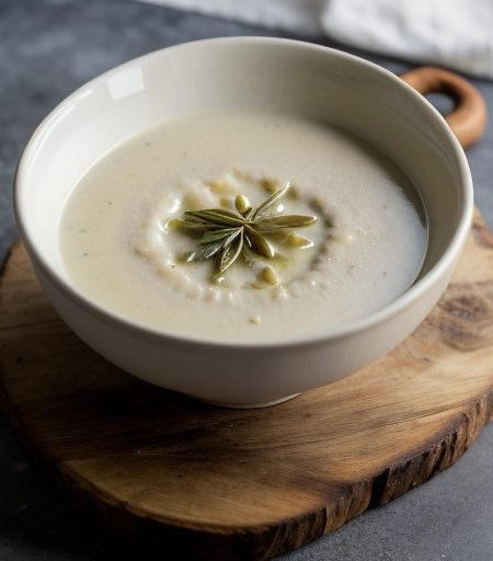Cream of Garlic Soup recipe image