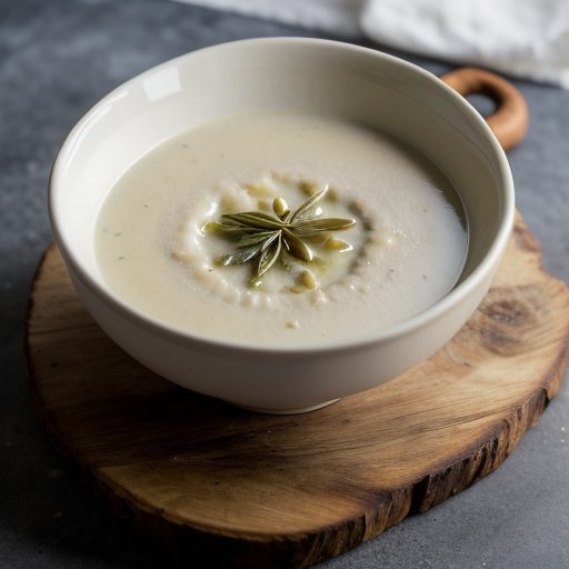 Cream of Garlic Soup recipe image