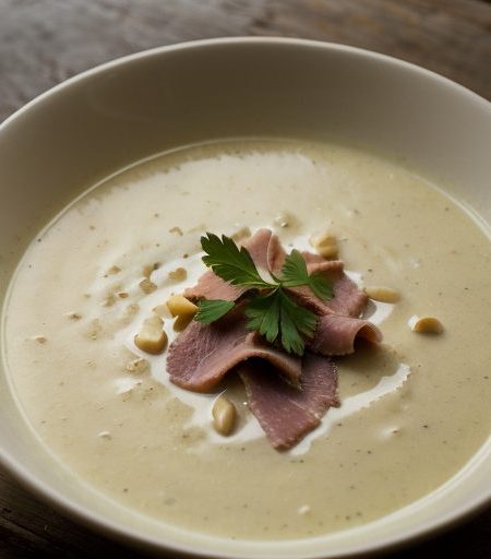 Cream of Garlic Soup recipe image
