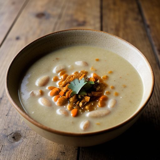 Cream of Lima Bean Soup recipe image
