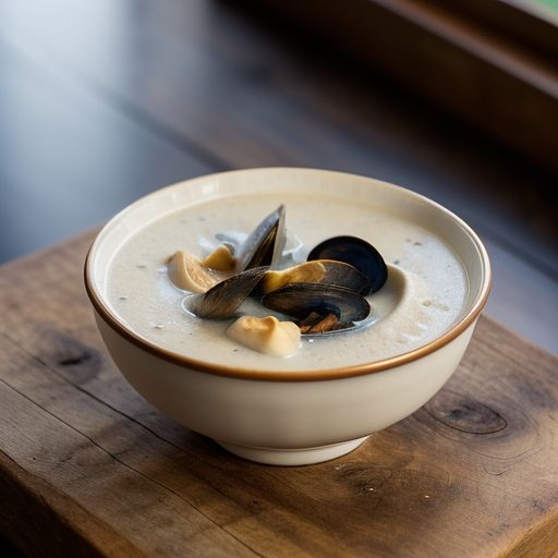 Cream of Mussel Soup recipe image