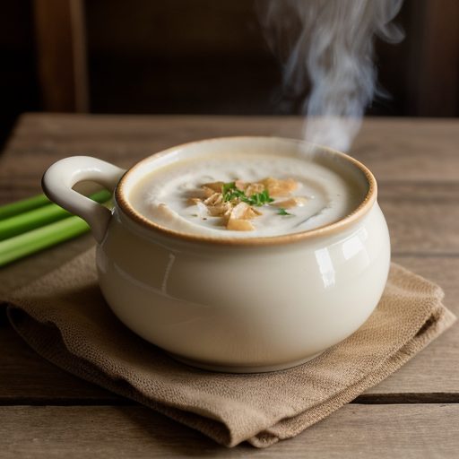 Cream of Onion Soup recipe image