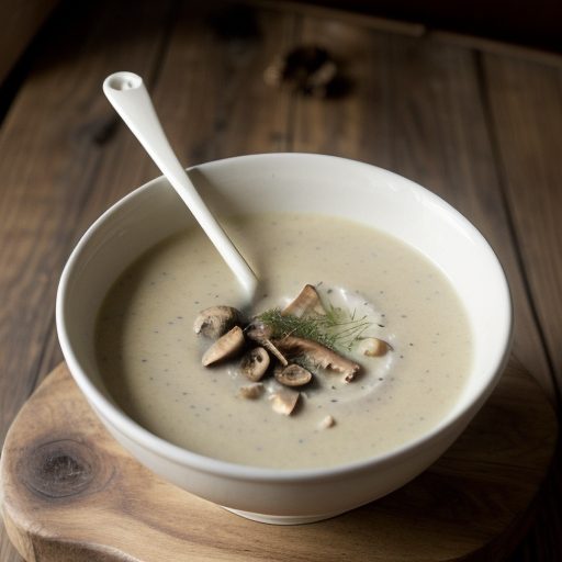 Cream of Salsify & Mushroom Soup recipe image