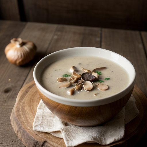 Cream of Shiitake Mushroom Soup recipe image