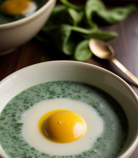 Cream of Spinach Soup recipe image
