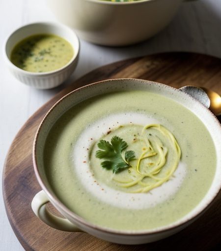 Cream of Zucchini Soup recipe image