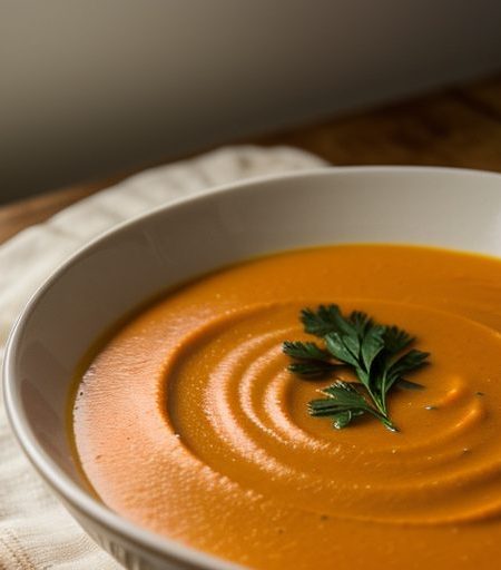 Creamed Carrot Soup recipe image