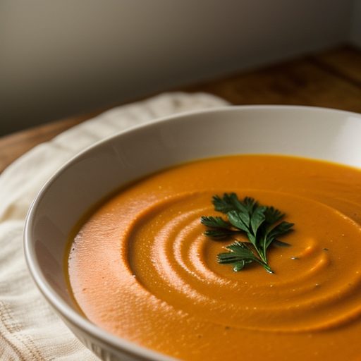 Creamed Carrot Soup recipe image