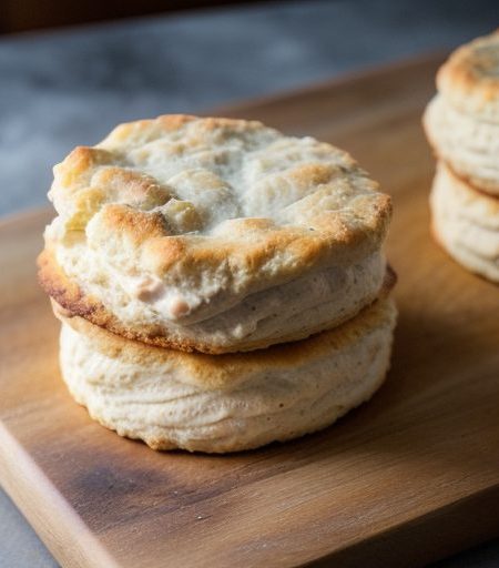 Creamed Chicken & Biscuits recipe image
