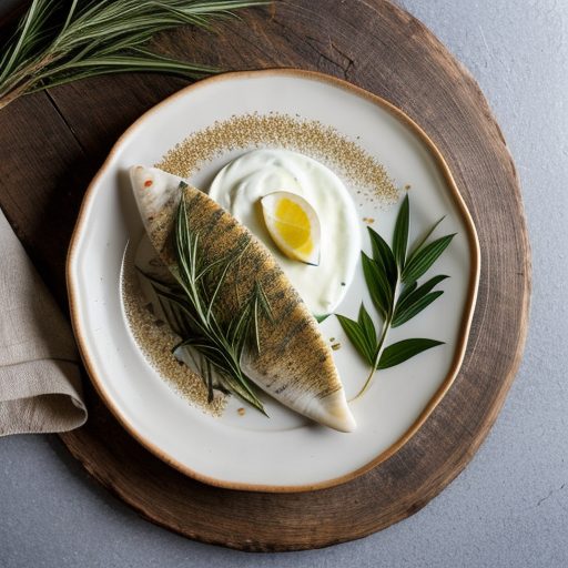 Creamed Flounder Tarragon recipe image