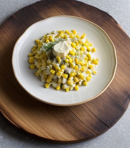 Creamed Limas & Corn Parmesan recipe image