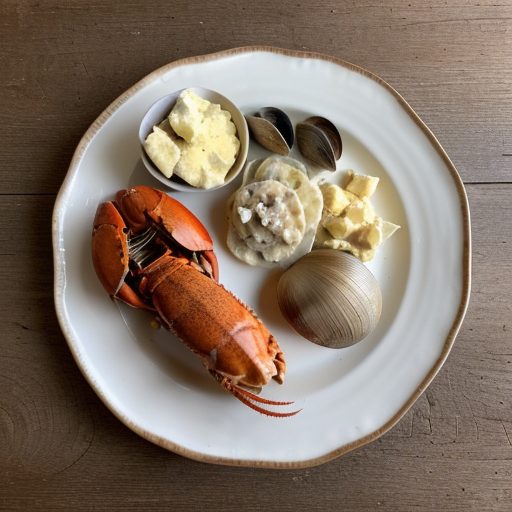 Creamed Lobster and Clams recipe image