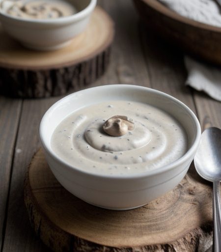 Creamed Mushroom Sauce recipe image