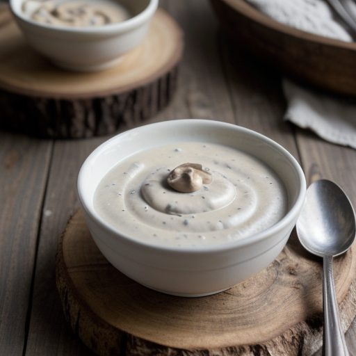 Creamed Mushroom Sauce recipe image