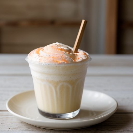 Creamsicle Frappe recipe image