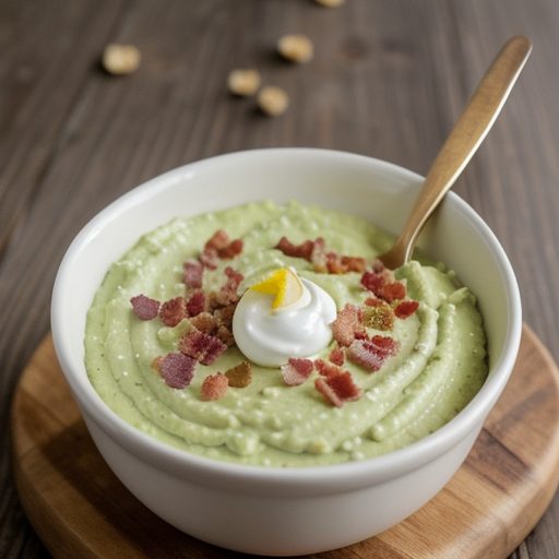 Creamy Avocado With Bacon Dip recipe image