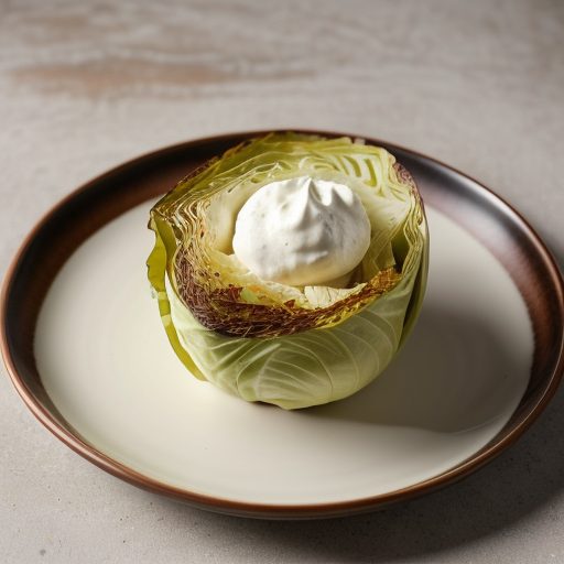 Creamy Baked Cabbage recipe image