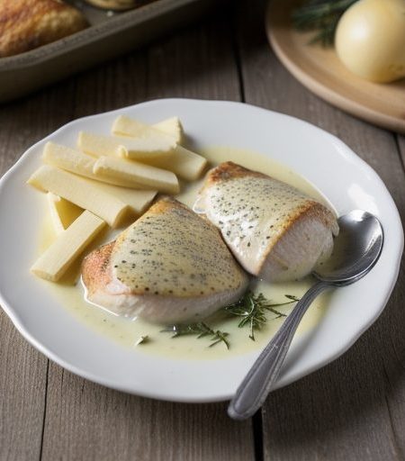 Creamy Baked Chicken Breasts recipe image