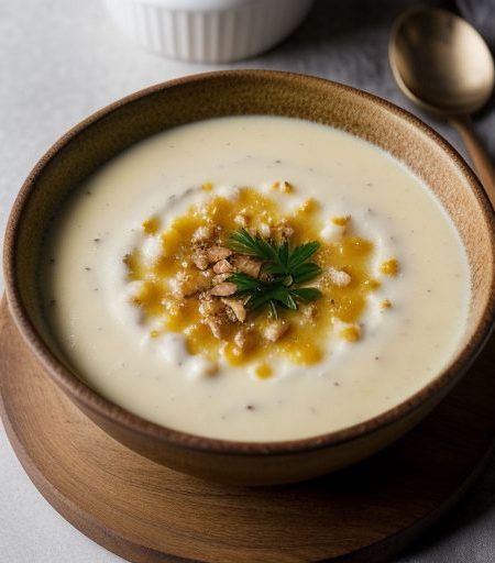 Creamy Baked Potato Soup recipe image
