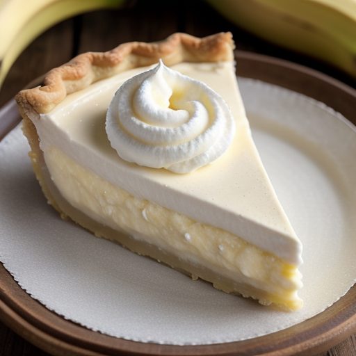 Creamy Banana Pie recipe image