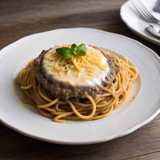 Creamy Beef and Macaroni recipe image