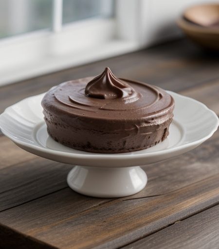 Creamy Blender Chocolate Frosting recipe image