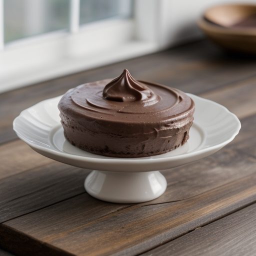 Creamy Blender Chocolate Frosting recipe image