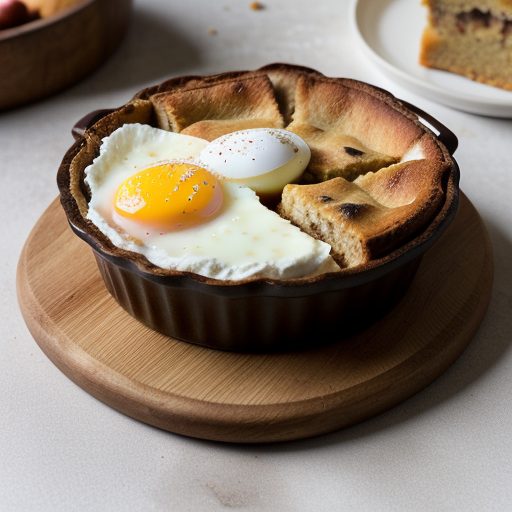 Creamy Bread Pudding With Brandied Figs recipe image