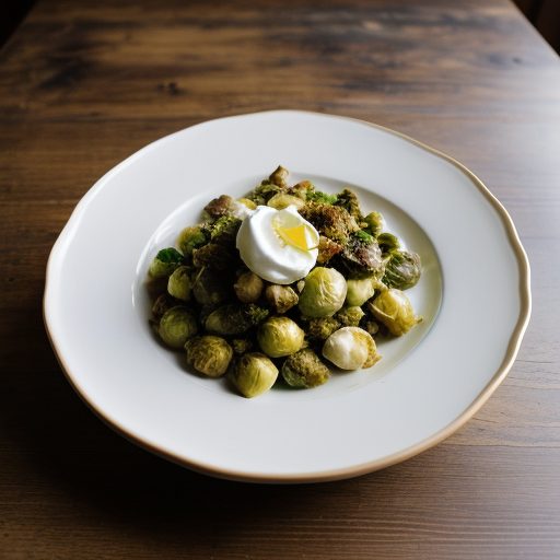 Creamy Brussels Sprouts Casserole recipe image