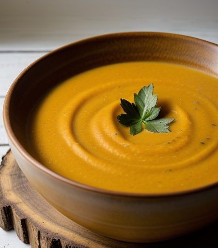 Creamy Butternut Squash Soup recipe image