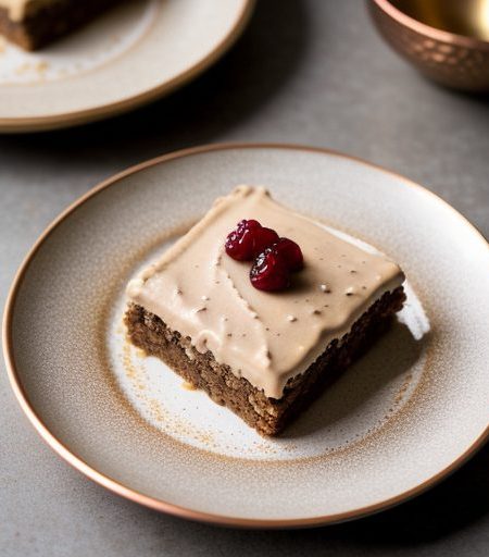 Creamy Carob Squares recipe image