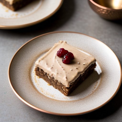 Creamy Carob Squares recipe image