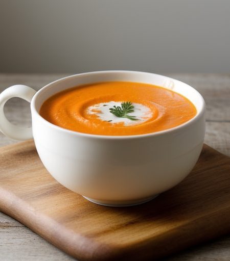 Creamy Carrot Soup recipe image