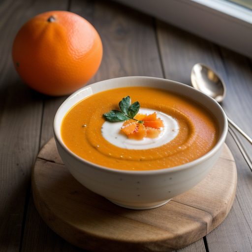 Creamy Carrot Soup recipe image
