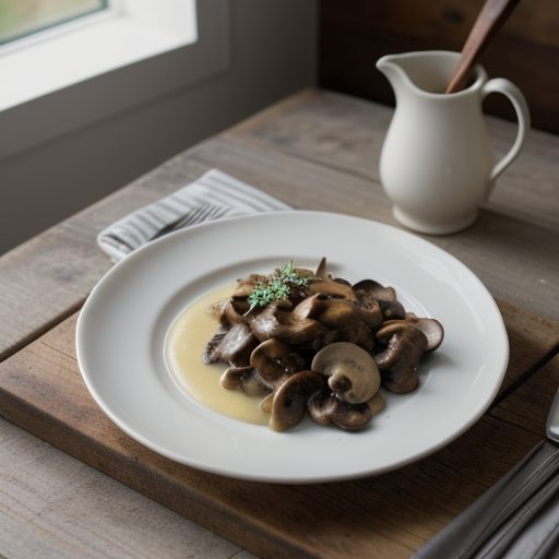 Creamy Chicken & Mushrooms recipe image